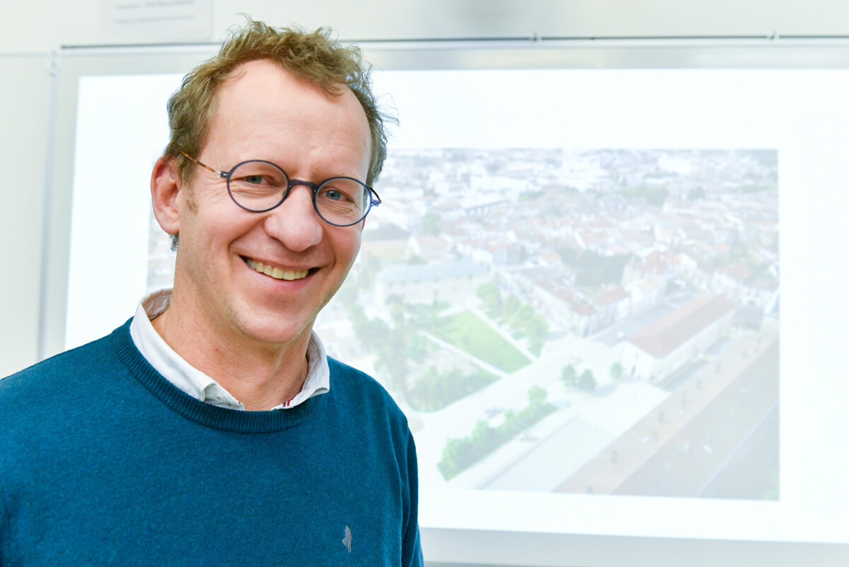 Guillaume Trocmé, architecte à l'Atelier du Trait ©Darri