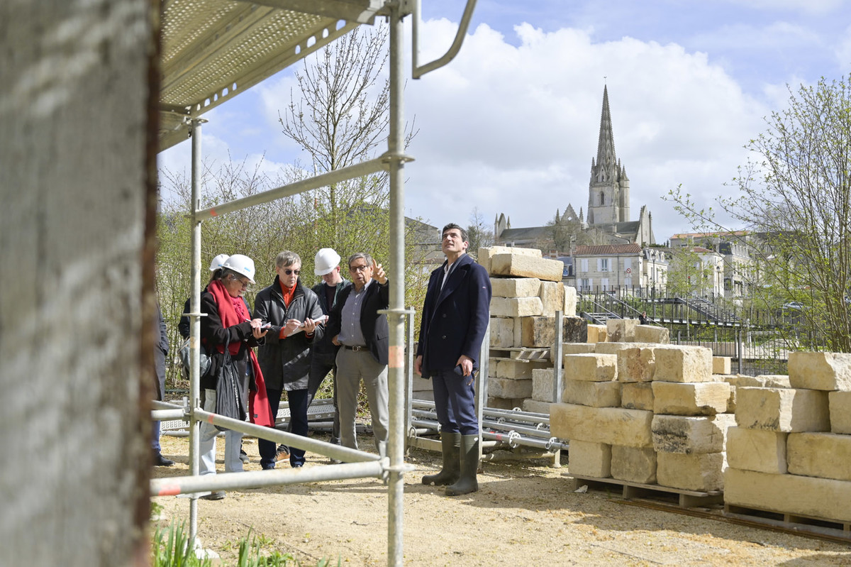 Visite avec la presse le 30 mars 2023 ©Darri