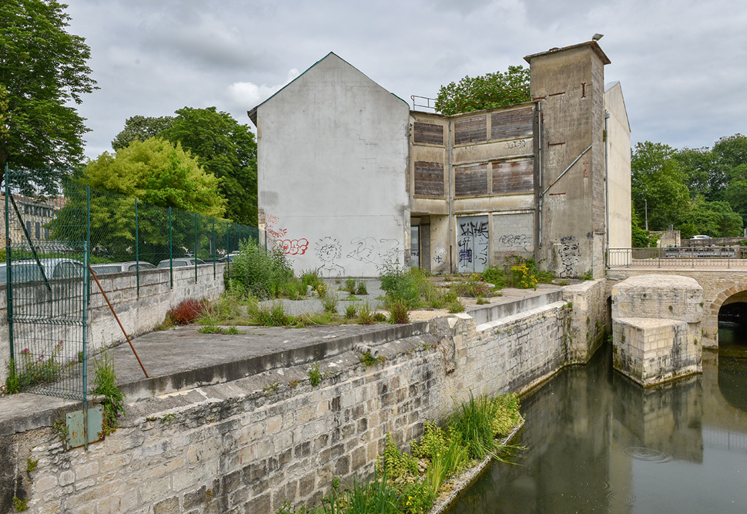 Emplacement du futur Jardin des escales, juin 2018 @Bruno Derbord