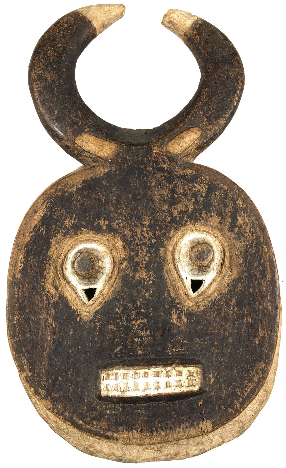 Masque Baoulé Kple Kple, Côte d'Ivoire - Muséum de La Rochelle