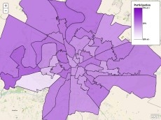 Taux de participation par bureau