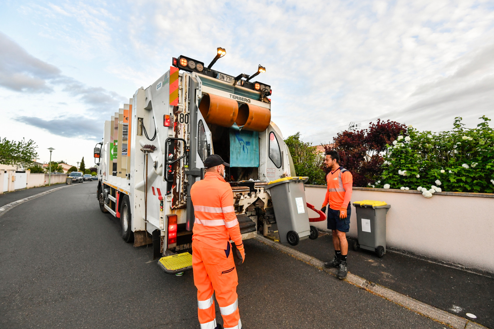 Collecte des emballages pendant le COVID