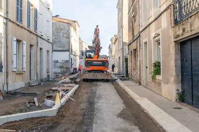 Rue du Marechal-Leclerc. - Agrandir l'image 14 sur [118], fenêtre modale