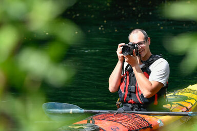 Pierre Viala guide canoe Kayak et photographe