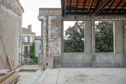 Gros ?uvre CSC et cour - Agrandir l'image 85 sur [118], fenêtre modale