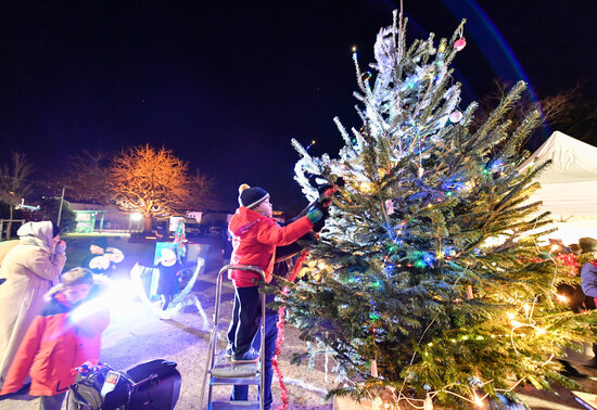 Noël dans le quartier - Agrandir l'image, fenêtre modale