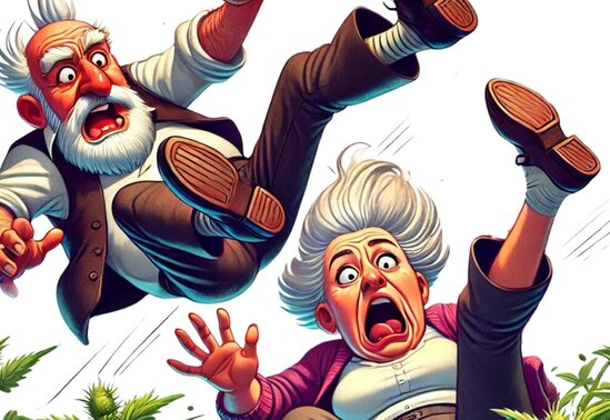 Spectacle : Faut pas pousser Papy et Mamy dans les orties ! - Agrandir l'image, fenĂȘtre modale