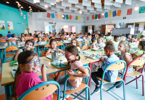 Rentree scolaire a l?ecole maternelle et a l?ecole primaire des Brizeaux.