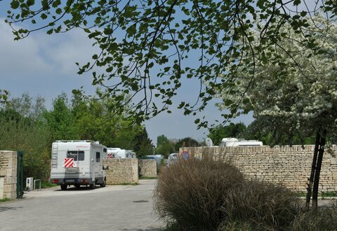 Aire de camping-cars de Bessac © B Derbord