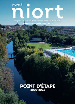 Couverture Vivre à Niort novembre/décembre 2023