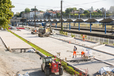 Visite du chantier Gare Niort Atlantique - Agrandir l'image 159 sur [166], fenêtre modale