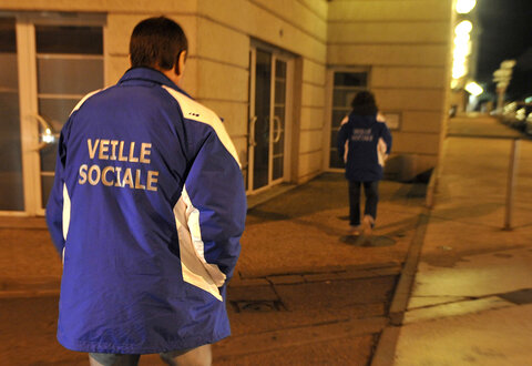 Maraudes de la veille sociale © Darri