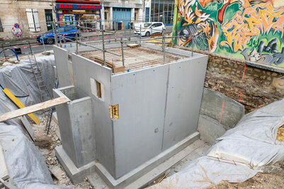 Gros ?uvre CSC et cour - Agrandir l'image 86 sur [118], fenêtre modale