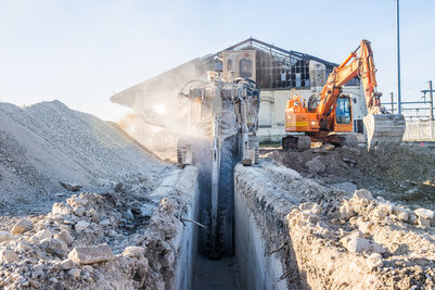 Amenagement de la rue de l'Industrie et du parvis Est - Agrandir l'image 150 sur [166], fenêtre modale