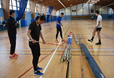 Delegation athletes chinois