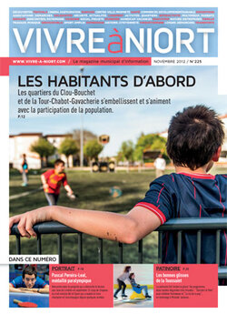 Couverture Numéro de novembre 2012