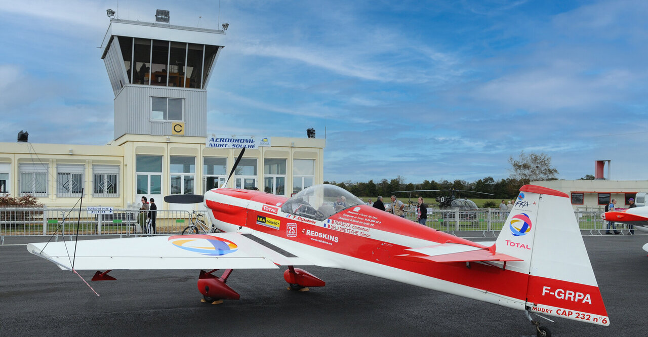 Aérodrome Niort Marais Poitevin © E. Chauvet