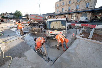 Chantier Gare Niort Atlantique cote Ouest - Agrandir l'image 86 sur [166], fenêtre modale