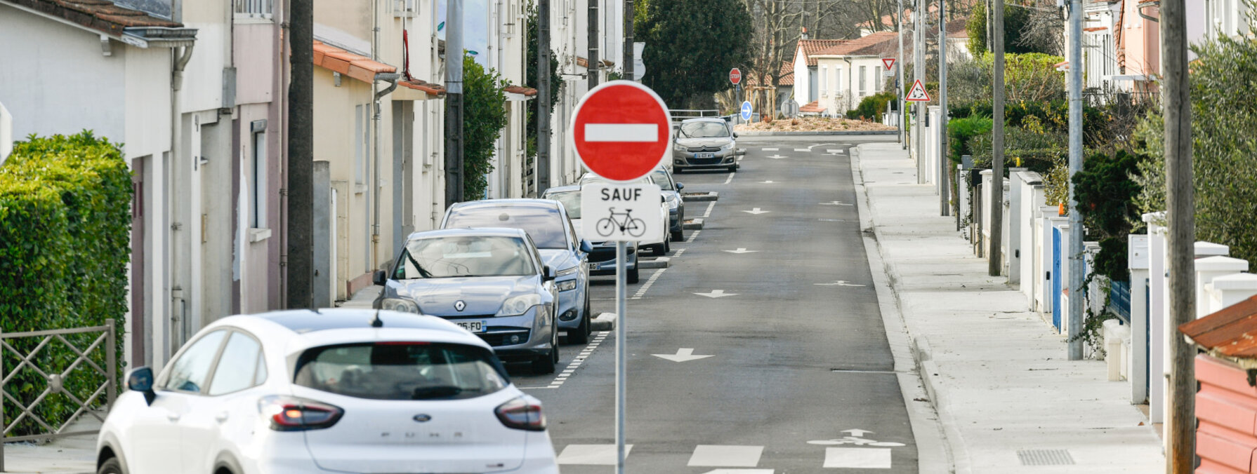 Travaux termines rue Francois Villon