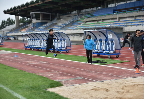 Delegation athletes chinois