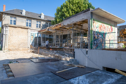 Gros ?uvre CSC et cour - Agrandir l'image 80 sur [118], fenêtre modale