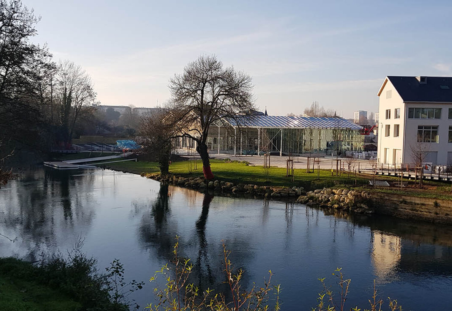 décembre 2019 La berge, décembre 2019 ©Sylvie Méaille