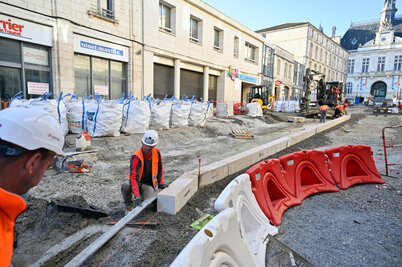 Rue de l'Hotel de Ville. - Agrandir l'image 97 sur [117], fenêtre modale