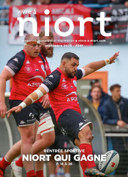 Couverture Vivre à Niort - septembre 2025