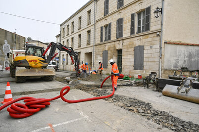 Rue Emile-Bèche. - Agrandir l'image 89 sur [117], fenêtre modale